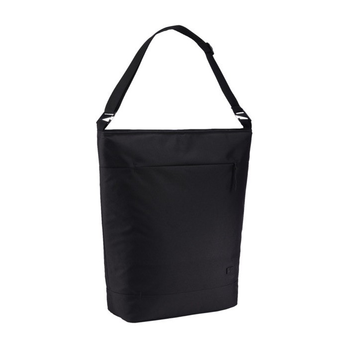 Bolsa tote para PC de poliéster reciclado con organizadores 15,6” color negro Bolsa tote para PC de poliéster reciclado con organizadores 15,6” color negro