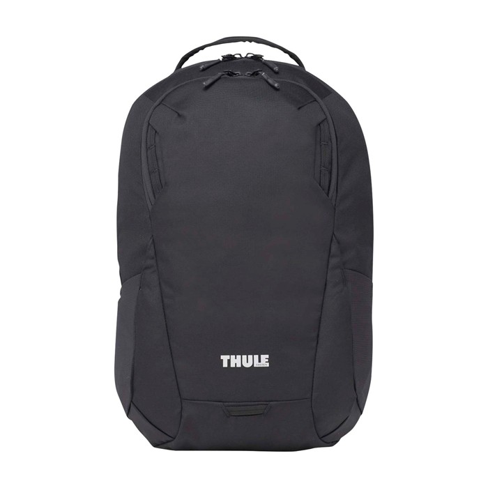Mochila reciclada para PC con bolsillo frontal Thule Lumion 16” color negro segunda vista frontal Mochila reciclada para PC con bolsillo frontal Thule Lumion 16” color negro segunda vista frontal