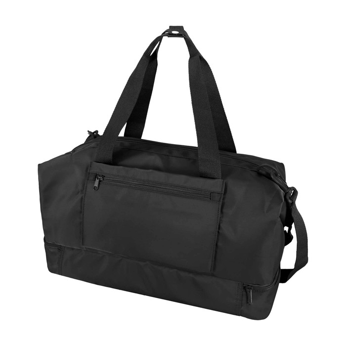 Bolsa de viaje ecológica diseñada para un uso práctico y cómodo 42L color negro Bolsa de viaje ecológica diseñada para un uso práctico y cómodo 42L color negro