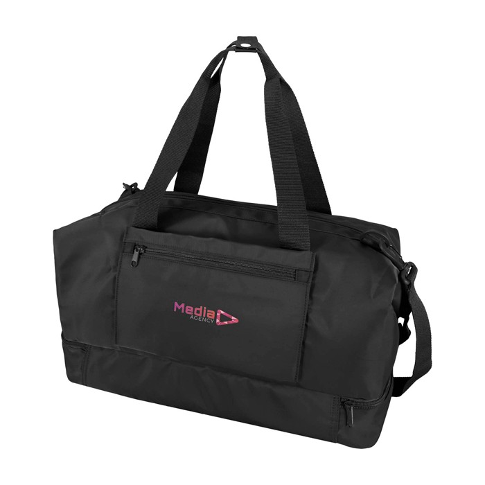 Bolsa de viaje ecológica diseñada para un uso práctico y cómodo 42L color negro Bolsa de viaje ecológica diseñada para un uso práctico y cómodo 42L color negro