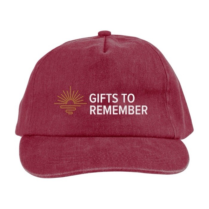 Gorra de 5 paneles en varios colores con efecto lavado 240 g/m2 novena vista Gorra de 5 paneles en varios colores con efecto lavado 240 g/m2 novena vista