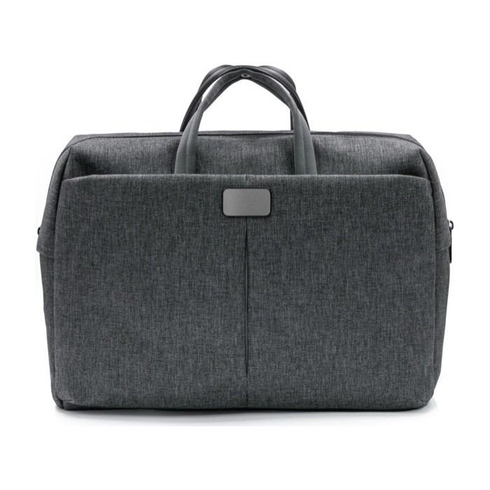 Maletín para portátil con bolsillos laterales BrandCharger 16'' color gris primera vista Maletín para portátil con bolsillos laterales BrandCharger 16'' color gris primera vista