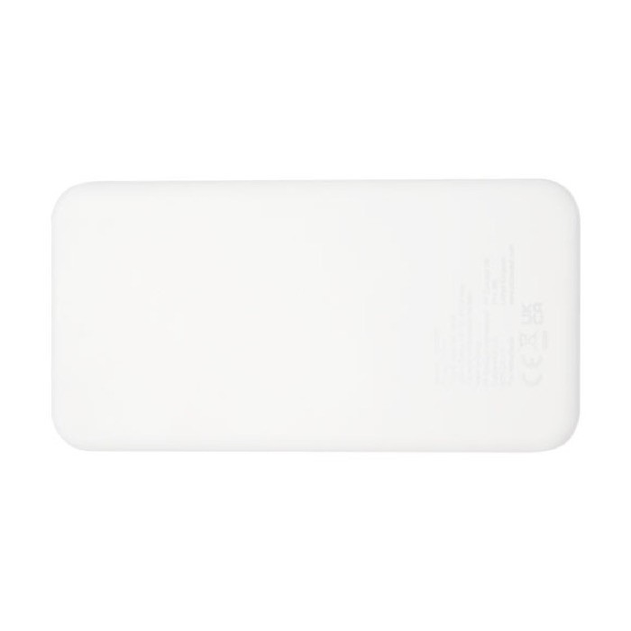 Powerbank ligero y fino con dos salidas de carga 4.000 mAh color blanco segunda vista trasera