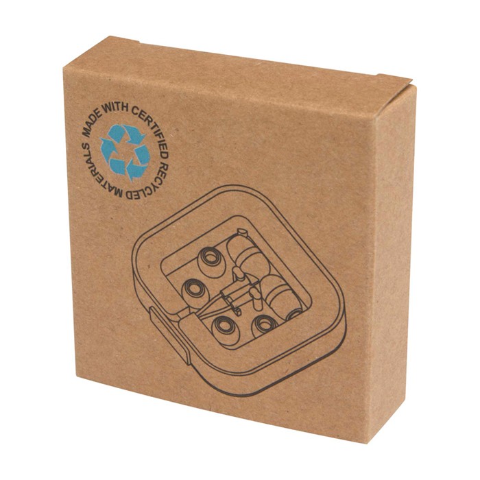 Auriculares tipo C de cable con sonido de alta calidad y micrófono color negro segunda vista con caja Auriculares tipo C de cable con sonido de alta calidad y micrófono color negro segunda vista con caja