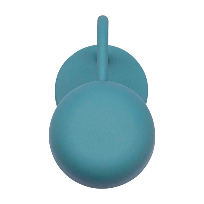 Lámpara de mesa recargable y regulable según necesites Kooduu Fokus color verde menta segunda vista