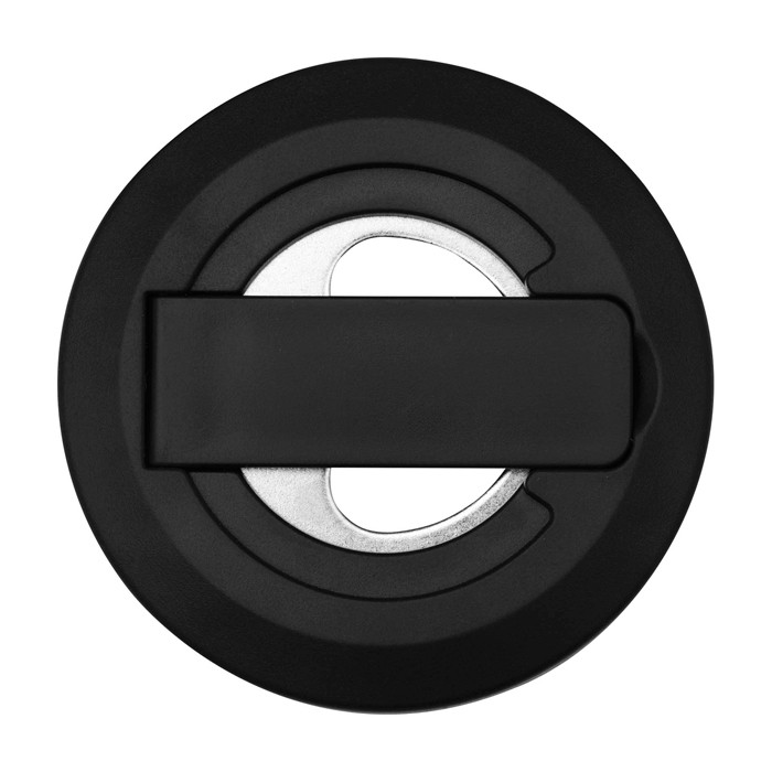 Soporte magnético 2 en 1 para móvil con abrebotellas incorporado color negro segunda vista frontal