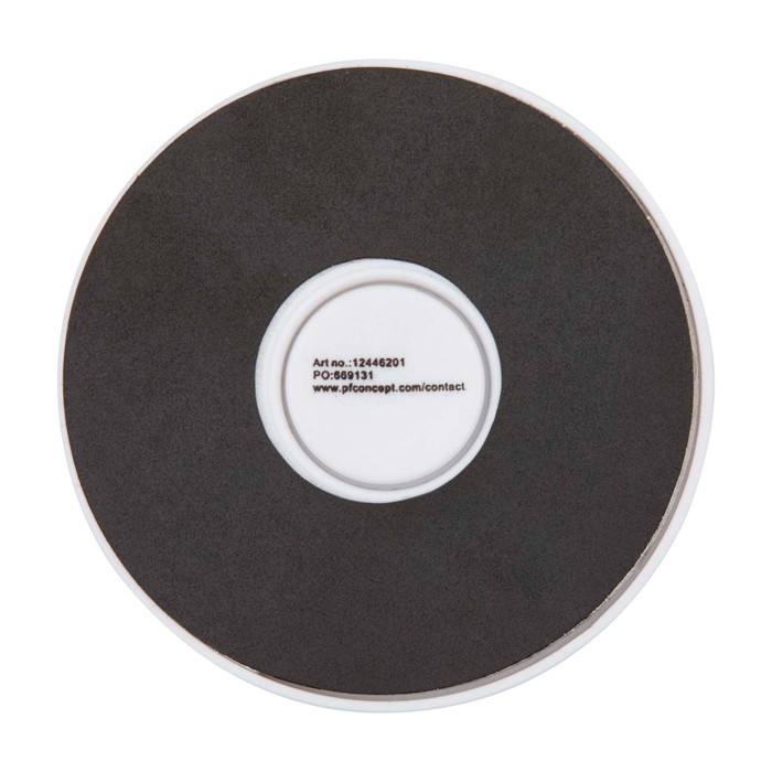 Soporte magnético para teléfono con soporte en forma de anilla color blanco segunda vista trasera