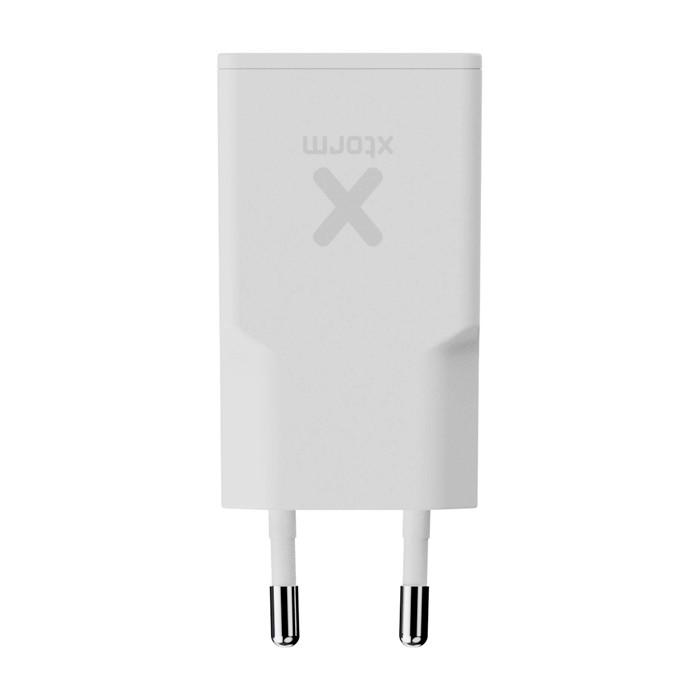 Cargador Xtorm XG2SL025 Go2 SlimLine ultrafino ideal para viajar 25W color blanco segunda vista frontal