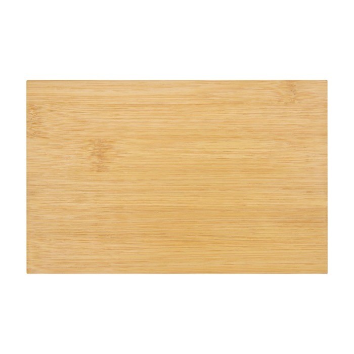 Set de manicura en caja de bambú color natural segunda vista frontal