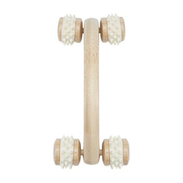 Masajeador de cuerpo publicitario color natural segunda vista