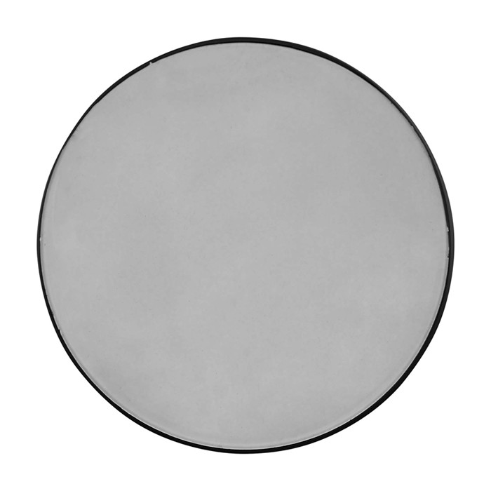 Bálsamo labial con aroma de vainilla y espejo interior FPS 15 color plateado tercera vista frontal Bálsamo labial con aroma de vainilla y espejo interior FPS 15 color plateado tercera vista frontal