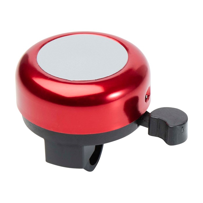 Timbre para bicicleta de aluminio y plástico con un sonido fuerte color rojo Timbre para bicicleta de aluminio y plástico con un sonido fuerte color rojo