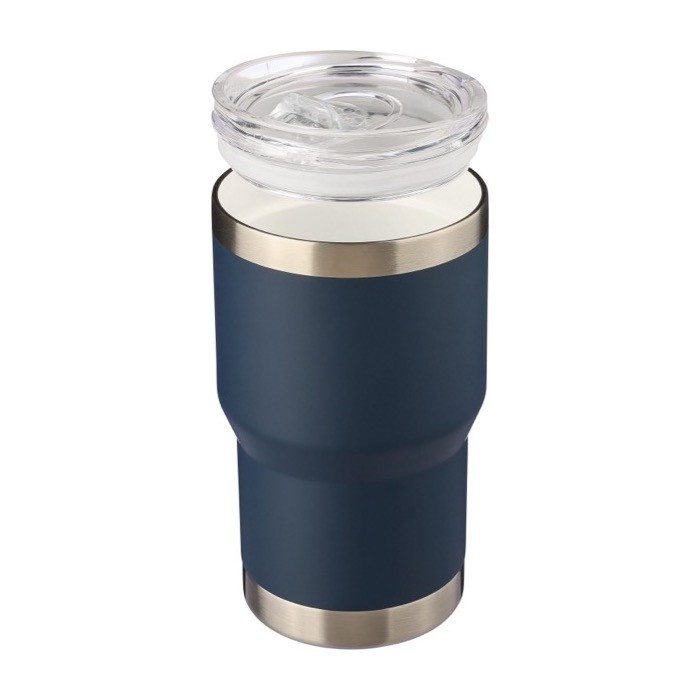 Vaso de acero inoxidable reciclado con revestimiento cerámico 350ml tercera vista Vaso de acero inoxidable reciclado con revestimiento cerámico 350ml tercera vista