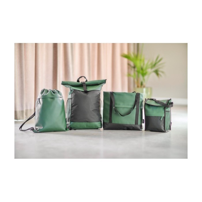 Mochila enrollable para portátil repelente al agua 15