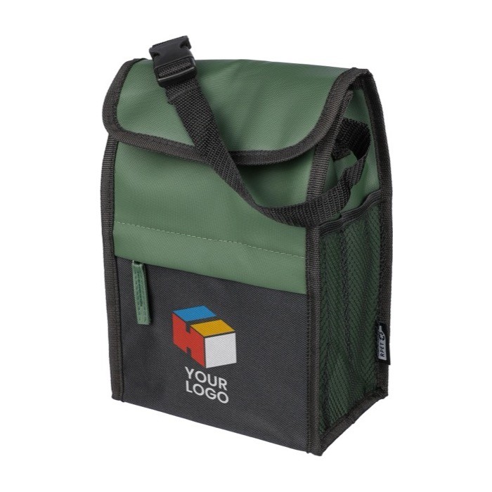 Bolsa nevera de poliéster y PU repelente al agua con 3 compartimientos segunda vista Bolsa nevera de poliéster y PU repelente al agua con 3 compartimientos segunda vista