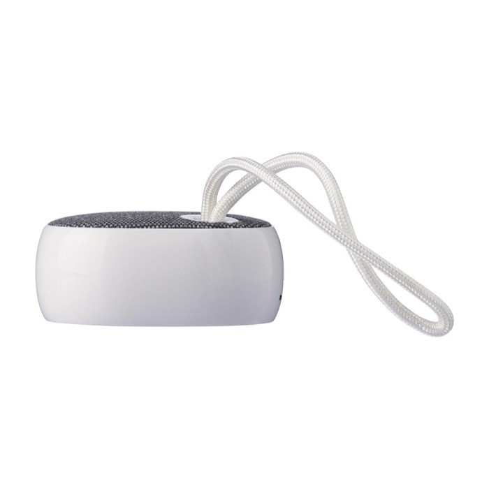 Altavoz inalámbrico con tela RPET en la parte superior y cordón 3W séptima vista Altavoz inalámbrico con tela RPET en la parte superior y cordón 3W séptima vista