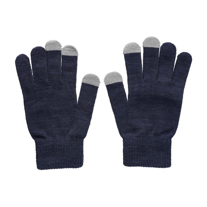 Guantes de invierno de RPET con 3 dedos de posible uso de pantallas segunda vista Guantes de invierno de RPET con 3 dedos de posible uso de pantallas segunda vista