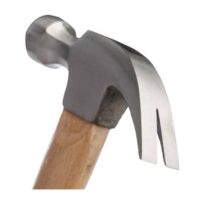 Martillo con cuerpo hecho de madera de haya y cabeza de acero séptima vista Martillo con cuerpo hecho de madera de haya y cabeza de acero séptima vista