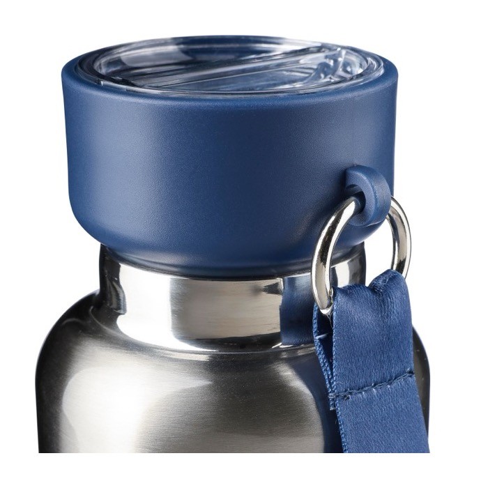 Botella de acero inoxidable asa de muñeca y vaso en la base 500ml séptima vista Botella de acero inoxidable asa de muñeca y vaso en la base 500ml séptima vista