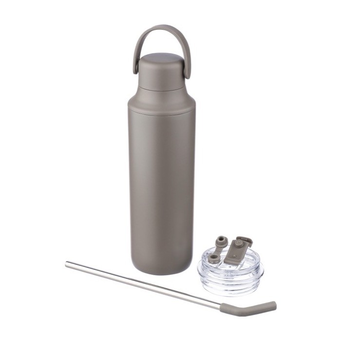 Botella de acero inoxidable con doble tipo de tapa 500ml undécima vista Botella de acero inoxidable con doble tipo de tapa 500ml undécima vista