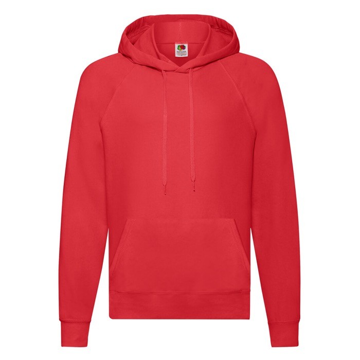Sudadera de algodón y poliéster para niños 240 g/m2 Fruit Of The Loom color rojo primera vista Sudadera de algodón y poliéster para niños 240 g/m2 Fruit Of The Loom color rojo primera vista