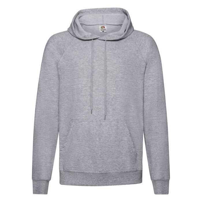 Sudadera de algodón y poliéster para niños 240 g/m2 Fruit Of The Loom color gris primera vista Sudadera de algodón y poliéster para niños 240 g/m2 Fruit Of The Loom color gris primera vista