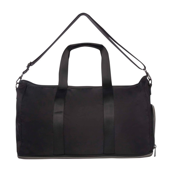 Bolsa deportiva expansible con diseño elegante y capacidad 35L color negro segunda vista trasera Bolsa deportiva expansible con diseño elegante y capacidad 35L color negro segunda vista trasera