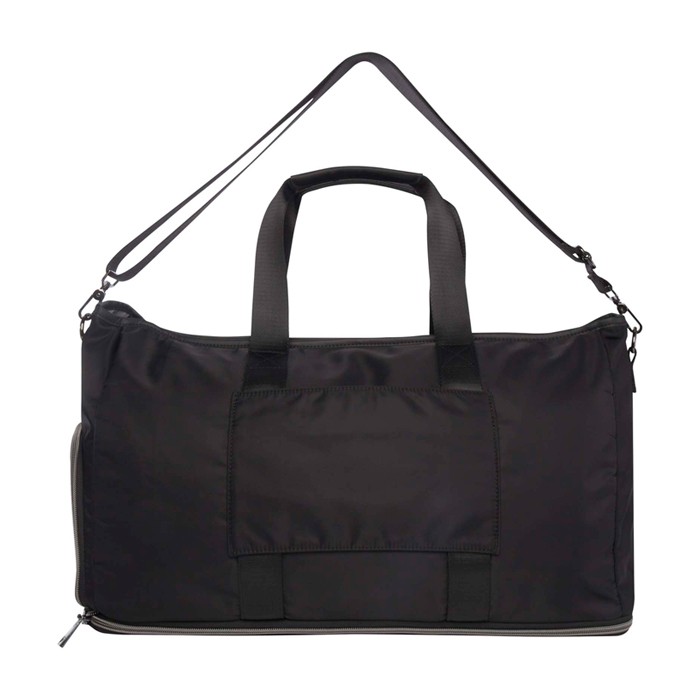 Bolsa deportiva expansible con diseño elegante y capacidad 35L color negro segunda vista frontal Bolsa deportiva expansible con diseño elegante y capacidad 35L color negro segunda vista frontal