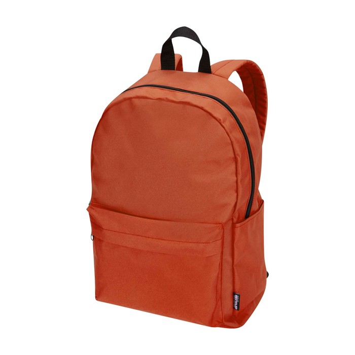 Mochila urban ecológica y repelente al agua 16L para PC 14” color salmón