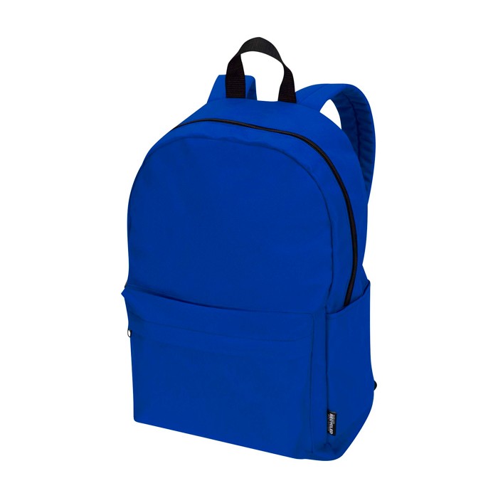 Mochila urban ecológica y repelente al agua 16L para PC 14” color azul real