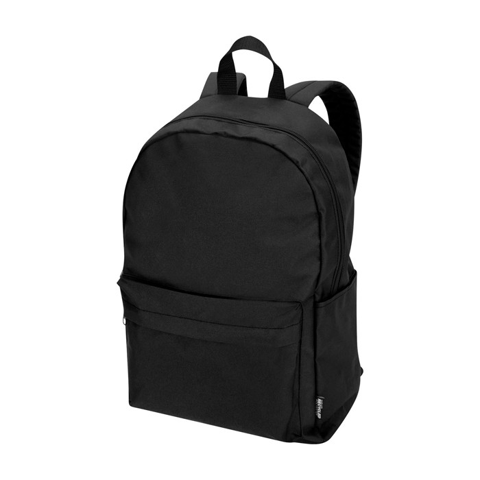 Mochila urban ecológica y repelente al agua 16L para PC 14” color negro