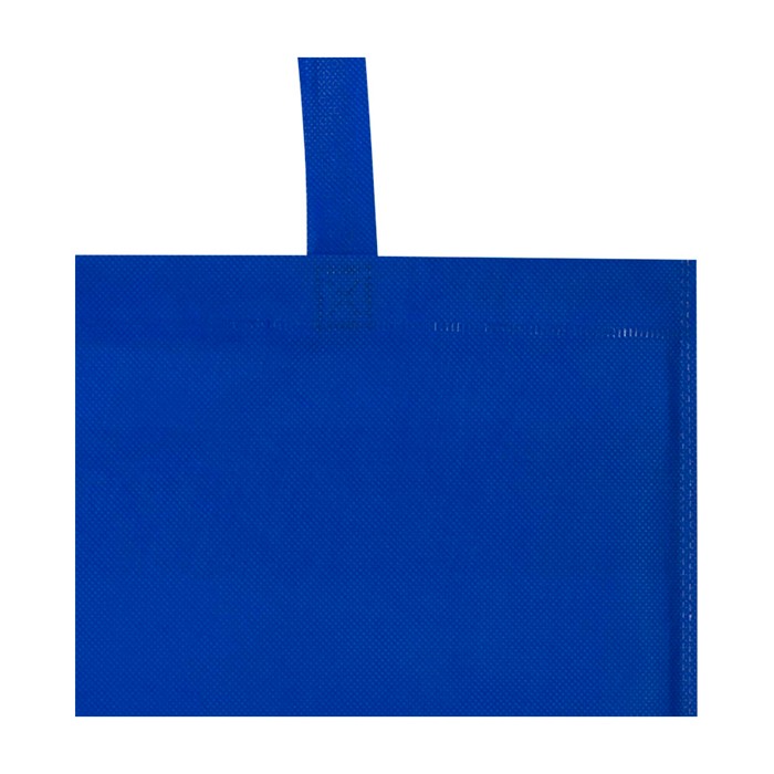 Bolsa multiusos de non woven reciclado resistente al desgarro 6L color azul real vista detalle 1