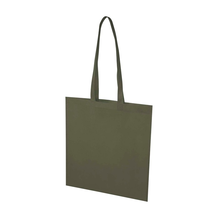 Bolsa multiusos de non woven reciclado resistente al desgarro 6L color verde oscuro