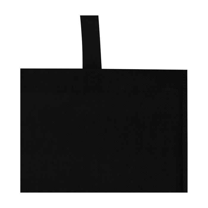 Bolsa multiusos de non woven reciclado resistente al desgarro 6L color negro vista detalle 1