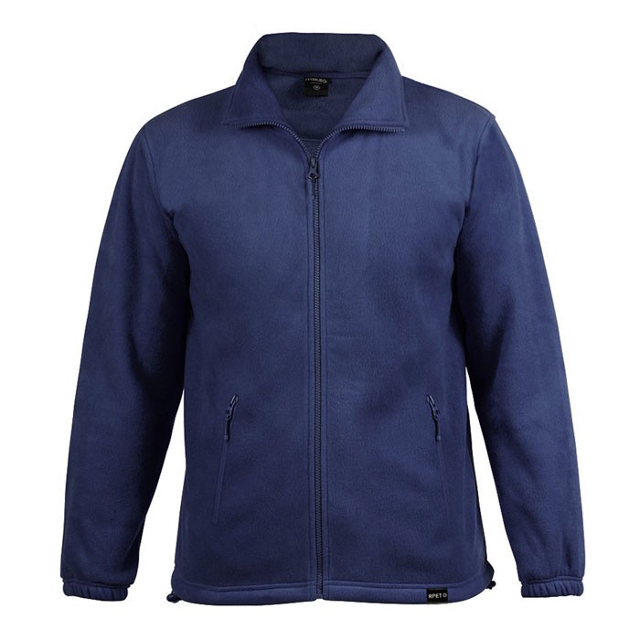 Chaqueta polar reciclada 280 g/m2 color azul marino Chaqueta polar reciclada 280 g/m2 color azul marino