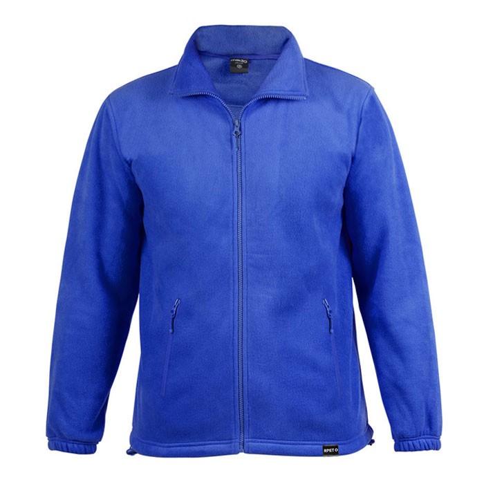 Chaqueta polar reciclada 280 g/m2 color azul Chaqueta polar reciclada 280 g/m2 color azul