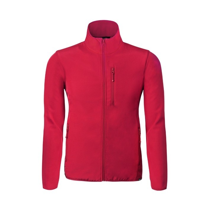 Chaqueta impermeable reciclada 300 g/m2 color rojo