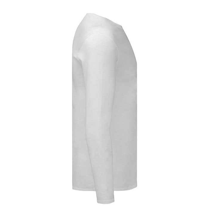 Camiseta algodón peinado 150 g/m2 color blanco segunda vista