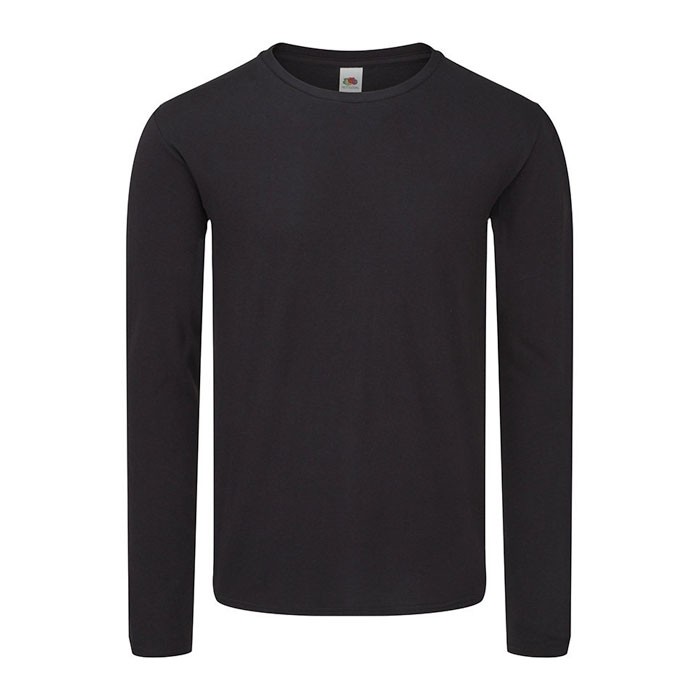 Camiseta algodón peinado 150 g/m2 color negro