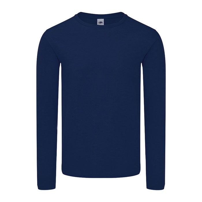 Camiseta algodón peinado 150 g/m2 color azul marino