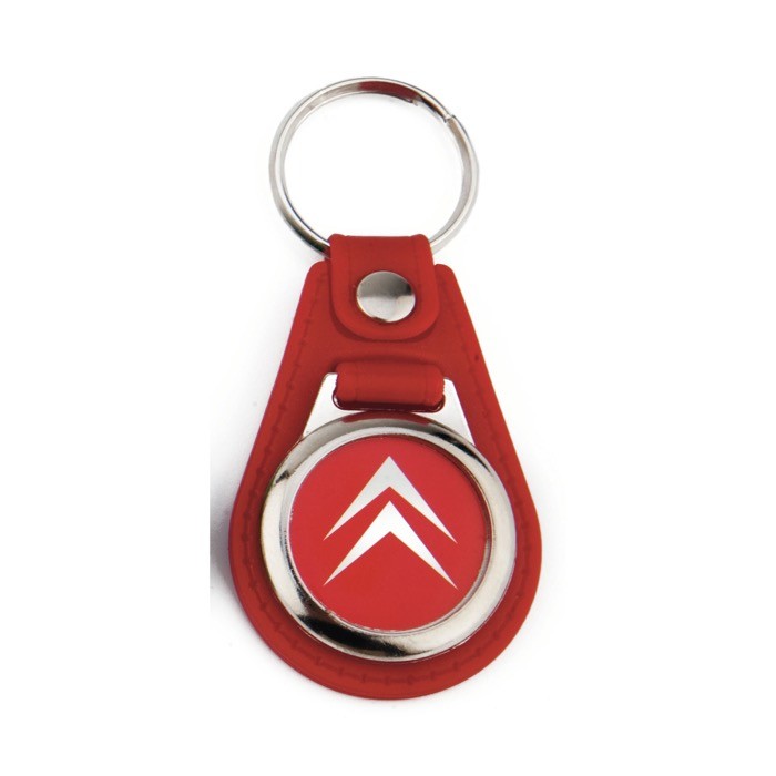 Llavero personalizable con ficha interior para carro de la compra