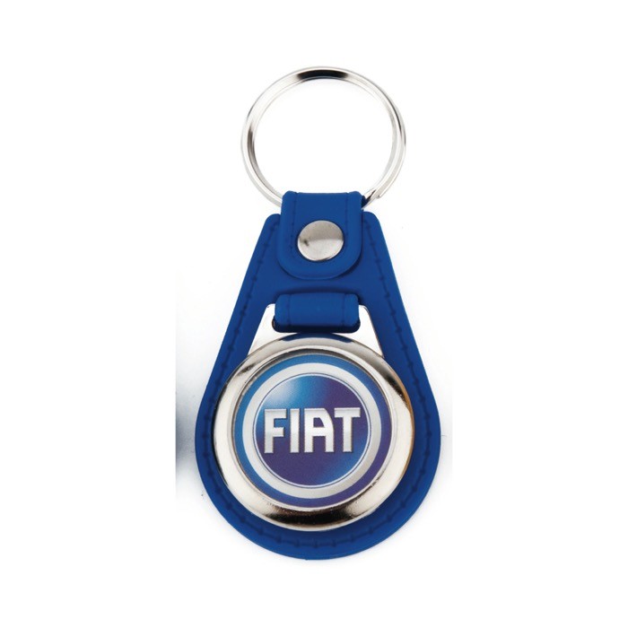 Llavero personalizable con ficha interior para carro de la compra