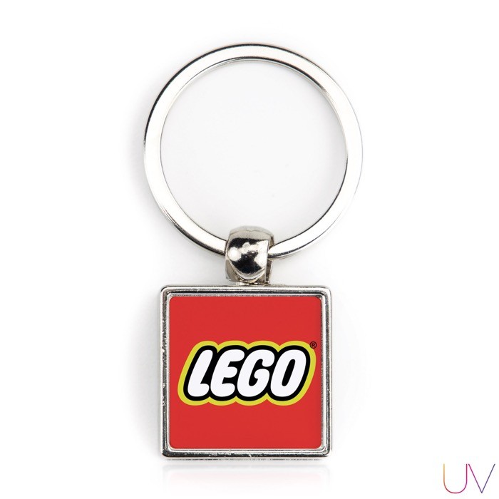 Llavero cuadrado con cubierta acrílica y papel insertado a 2 caras Llavero cuadrado con cubierta acrílica y papel insertado a 2 caras