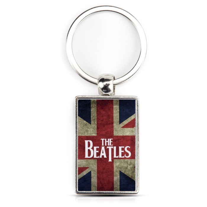 Llavero de metal cuadrado con papel insertable de 2 caras Llavero de metal cuadrado con papel insertable de 2 caras