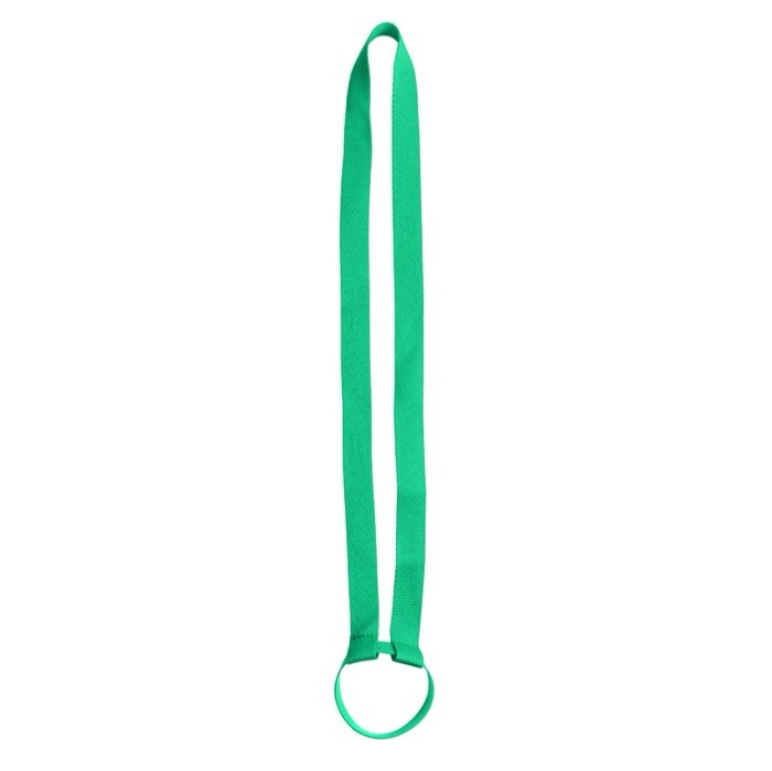 Lanyard posavasos con correa de silicona ideal parea festivales color verde Lanyard posavasos con correa de silicona ideal parea festivales color verde