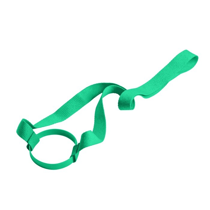 Lanyard posavasos con correa de silicona ideal parea festivales color verde vista 1 Lanyard posavasos con correa de silicona ideal parea festivales color verde vista 1