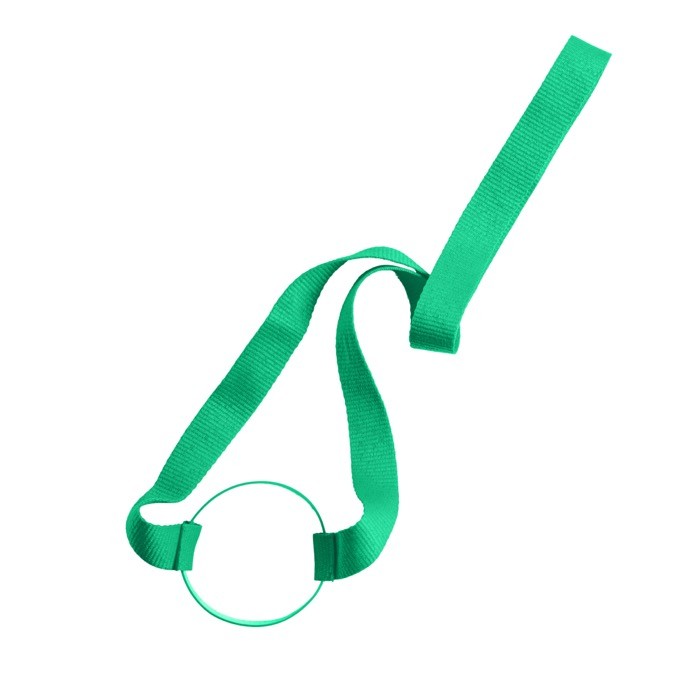 Lanyard posavasos con correa de silicona ideal parea festivales color verde vista 2 Lanyard posavasos con correa de silicona ideal parea festivales color verde vista 2