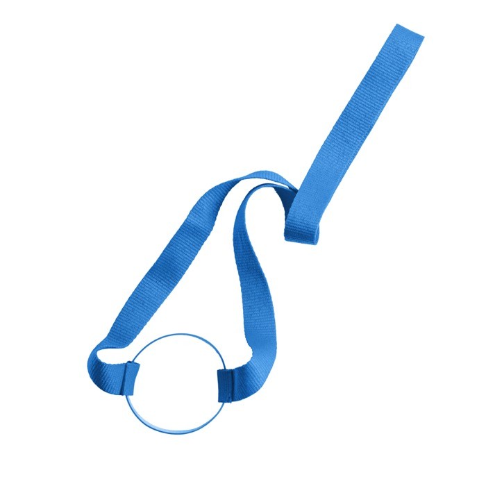 Lanyard posavasos con correa de silicona ideal parea festivales color azul marino vista 2 Lanyard posavasos con correa de silicona ideal parea festivales color azul marino vista 2