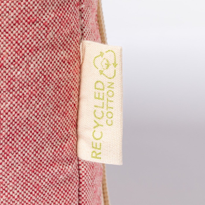 Funda acolchada para ordenador de algodón reciclado GRS 15