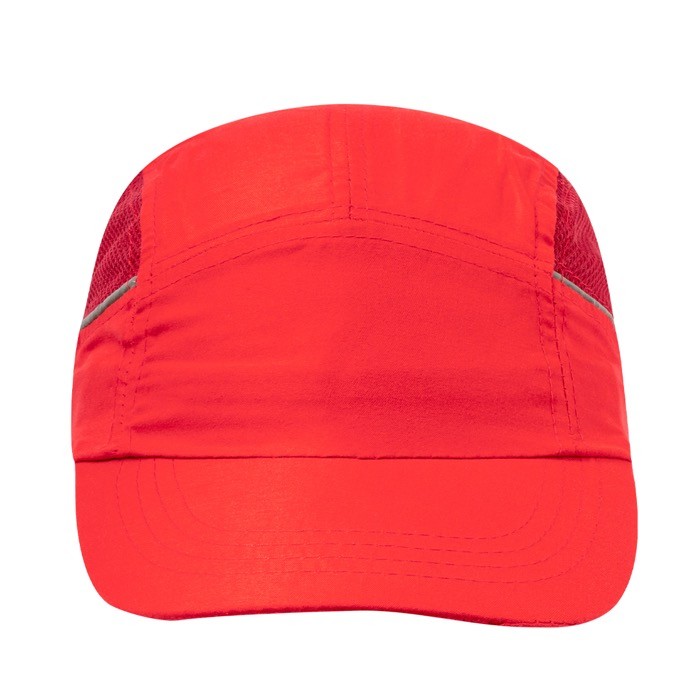 Gorra deportiva de microfibra con redecilla en los laterales quinta vista